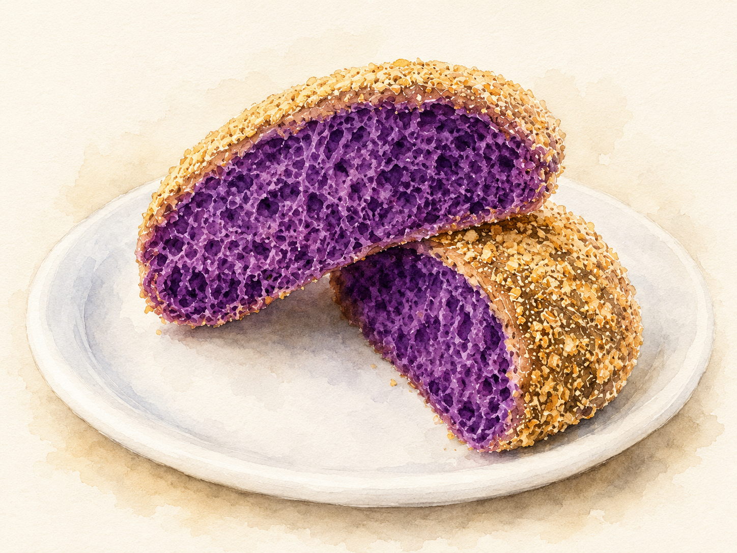 Ube Pandesal